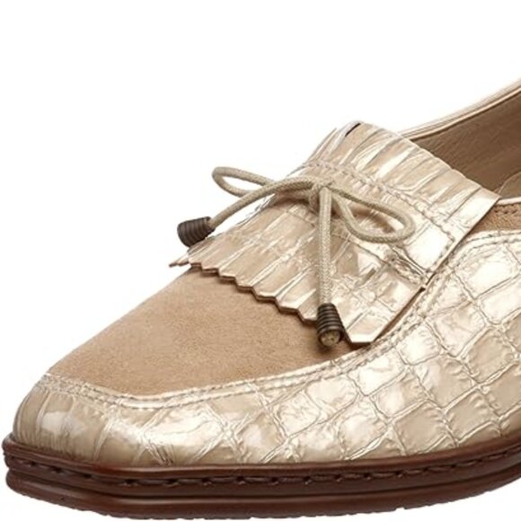 ARA Rachel Slip-On Loafer, Sand Croco, US Women's Size 10M - Picture 3 of 7